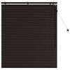vidaXL Store V&eacute;nitien Marron fonc&eacute; 105 x 130 cm 35 mm