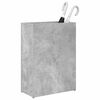 vidaXL Porte-parapluie Gris b&eacute;ton 40 x 20 x 55,5 cm Bois d'ing&eacute;nierie