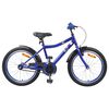 vidaXL V&eacute;lo pour Enfants 18 Pouces pour les 5-7 ans Bleu fonc&eacute;