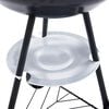 vidaXL Barbecue portable XXL au charbon avec roues 44 cm