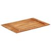 vidaXL Dessus de table bois massif d'acacia 15-16 mm 60x90 cm