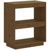 vidaXL Biblioth&egrave;que Marron miel 60x35x71 cm Bois de pin massif