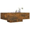 vidaXL Table basse Ch&ecirc;ne fum&eacute; 85x55x31 cm Bois d'ing&eacute;nierie