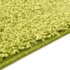 vidaXL Tapis de bain antid&eacute;rapant Vert 60 x 90 cm PP
