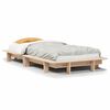 vidaXL Cadre de lit sans matelas 100x200 cm bois massif de pin