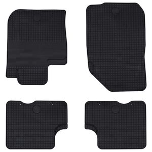 vidaXL Tapis de voiture 4 pcs Noir Adapt&eacute; pour DACIA DUSTER 2010-2017