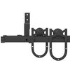 vidaXL Kit de quincaillerie de porte coulissante 183 cm Acier Noir