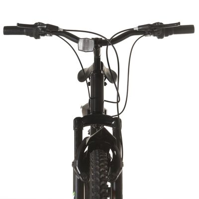 vidaXL Vélo de montagne 21 vitesses Roues de 26 pouces 46 cm Noir