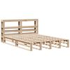 vidaXL Cadre de lit sans matelas 140x200 cm bois massif de pin