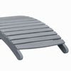 vidaXL Chaise longue Délavage gris Bois d'acacia solide