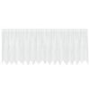 vidaXL Rideau en Dentelle Blanc 80 x 400 cm Polyester