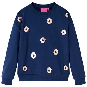 vidaXL Sweatshirt pour enfants bleu marine 104