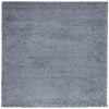 vidaXL Tapis shaggy PAMPLONA poils longs moderne bleu 240x240 cm