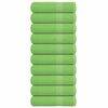 vidaXL Essuie-mains FROGN 10 pcs vert pomme 50x100 cm 360 g/m&sup2;
