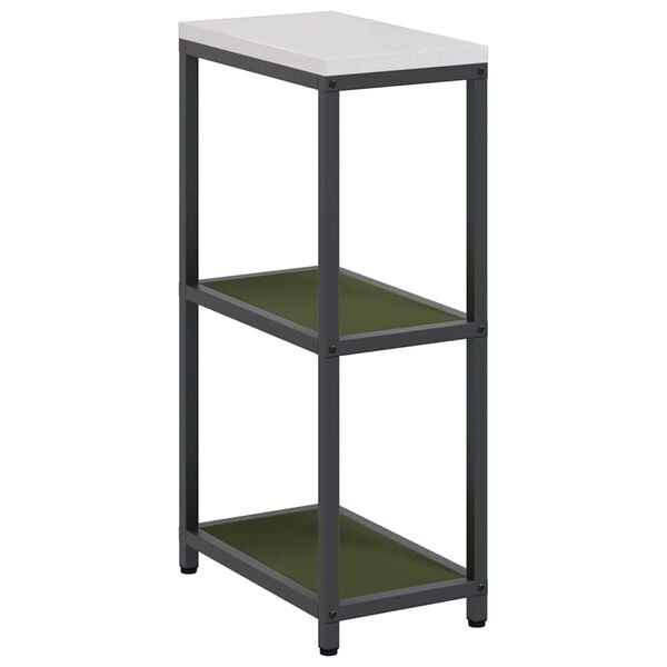 vidaXL Rangement de cuisine Vert olive 60 x 50 x 92 cm Acier