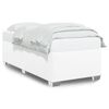 vidaXL Cadre de lit sans matelas blanc 100x200 cm similicuir