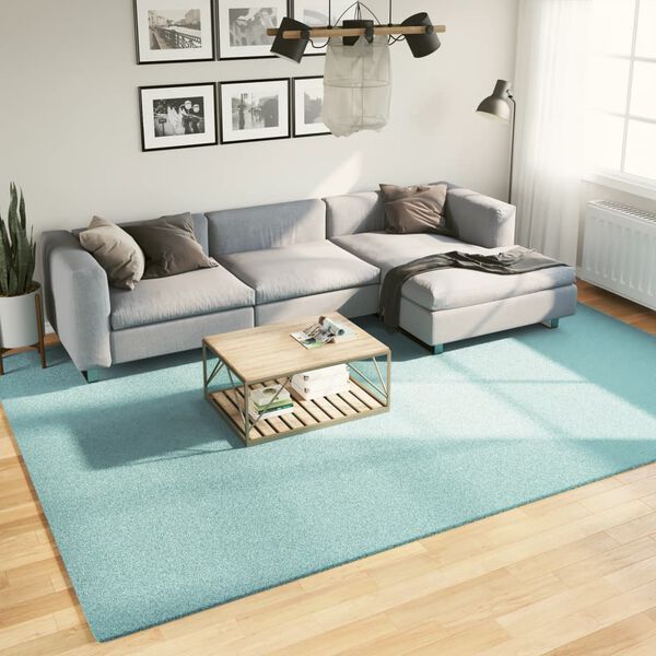 vidaXL Tapis OVIEDO &agrave; poils courts vert 240x340 cm