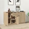 vidaXL Buffets 2 pcs Ch&ecirc;ne sonoma 60x30x70 cm Bois d'ing&eacute;nierie