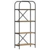 vidaXL &Eacute;tag&egrave;re 4 niveaux 60 x 30 x 146 cm Bois d'ing&eacute;nierie