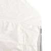vidaXL Belv&eacute;d&egrave;re avec toit blanc 13,38x5,88x3,75 m poly&eacute;thyl&egrave;ne