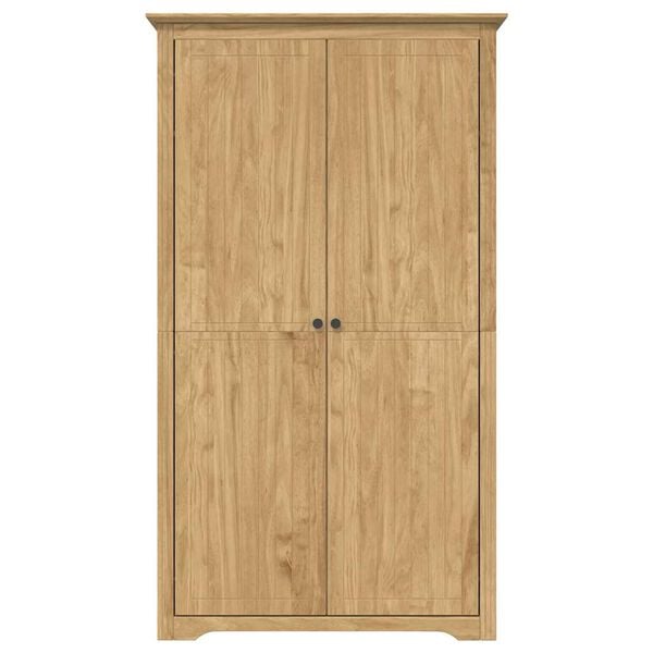 vidaXL Armoire BODO Marron miel 53,5 x 99 x 173 cm Bois d'ing&eacute;nierie