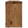 vidaXL &Eacute;tag&egrave;res murales cube 6 pcs vieux bois 60x15x23 cm