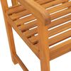vidaXL Banc de jardin Marron 180 x 56 x 90 cm Bois d'acacia massif