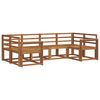 vidaXL Ensemble de canap&eacute;s d'ext&eacute;rieur 6 pcs Naturel