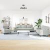 vidaXL Ensemble de canap&eacute;s 3 pcs et coussins et traversins velours