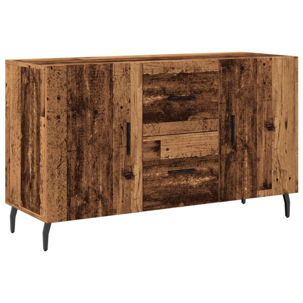 vidaXL Buffet vieux bois 100x36x60 cm bois d'ing&eacute;nierie