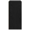 vidaXL Bibliothèque chêne noir 31x24x52 cm bois d'ingénierie