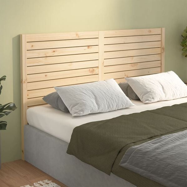 vidaXL Tête de lit 146x4x100 cm Bois massif de pin