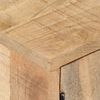 vidaXL Meuble TV 140x30x40 cm Bois de manguier massif