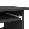 vidaXL Bureau Gris 80 x 45 x 74 cm Aggloméré