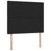 vidaXL Lit de Rangement Noir 120 x 190 cm Cuir synth&eacute;tique