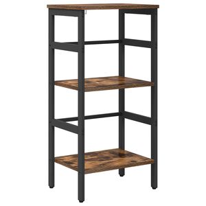 vidaXL &Eacute;tag&egrave;re 2 niveaux 40 x 29,5 x 81 cm Bois d'ing&eacute;nierie