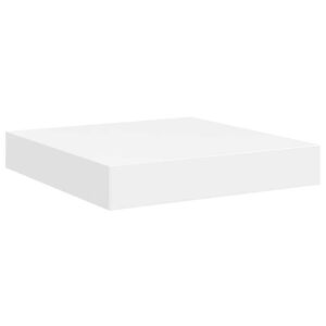 vidaXL Étagère flottante murale blanc 23x23,5x3,8 cm MDF