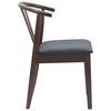 vidaXL Chaise de salle &agrave; manger 2 pcs Marron clair et noir