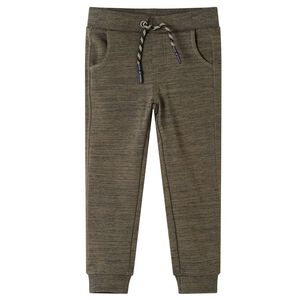 Pantalon de survêtement pour enfants mélange kaki 104