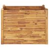 vidaXL Lit surélevé de jardin 110x60x84 cm Bois massif d'acacia