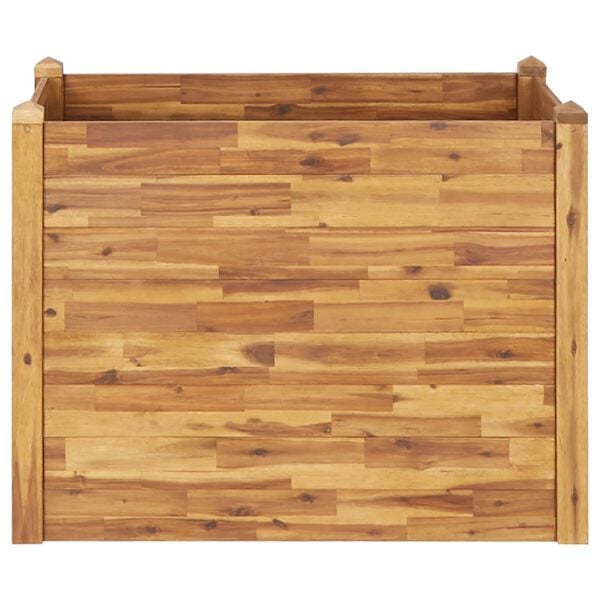 vidaXL Lit surélevé de jardin 110x60x84 cm Bois massif d'acacia