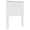 vidaXL Lit de Rangement Blanc 75 x 190 cm Bois d'ing&eacute;nierie