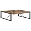 vidaXL Table basse 120x120x40 cm Bois de récupération massif
