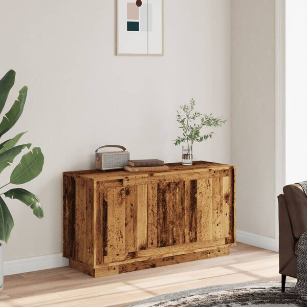 vidaXL Buffet vieux bois 102x35x55 cm bois d'ing&eacute;nierie