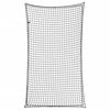 vidaXL Filet pour remorque avec corde &eacute;lastique noir 6x3,5 m PP
