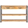 vidaXL Buffet 120x30x75 cm Bois de manguier massif brut