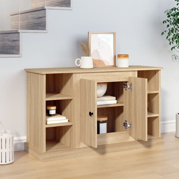 vidaXL Buffet Ch&ecirc;ne sonoma 100x35,5x60 cm Bois d'ing&eacute;nierie
