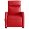 vidaXL Fauteuil inclinable &eacute;lectrique Rouge Similicuir