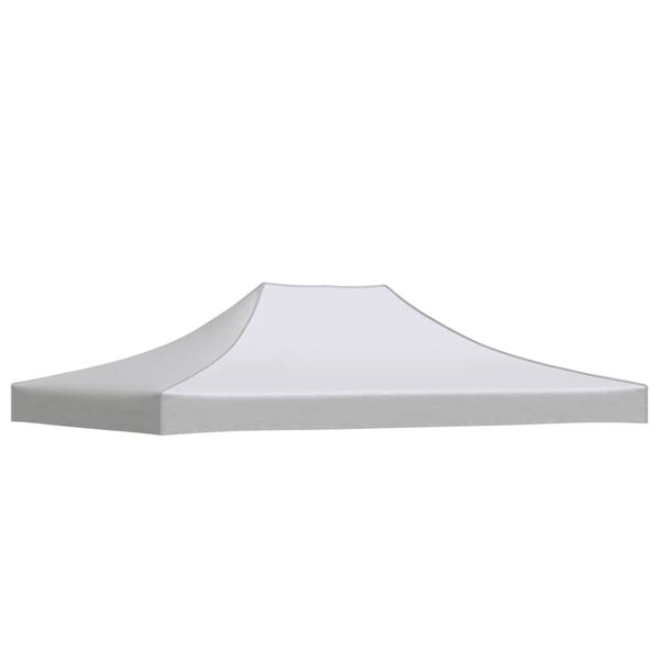 vidaXL Toit de tente de r&eacute;ception 4x3 m Blanc 270 g/m&sup2;