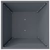 vidaXL Cache-pot de jardin Anthracite 40 x 40 x 15 cm